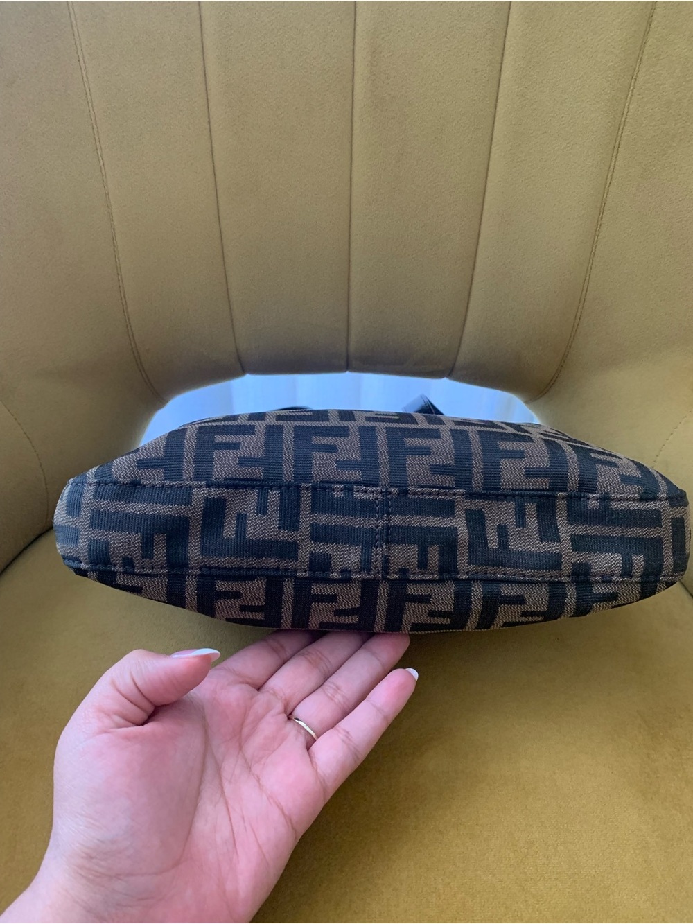 Fendi Zucca Shoulder Bag - Picture 3 of 12
